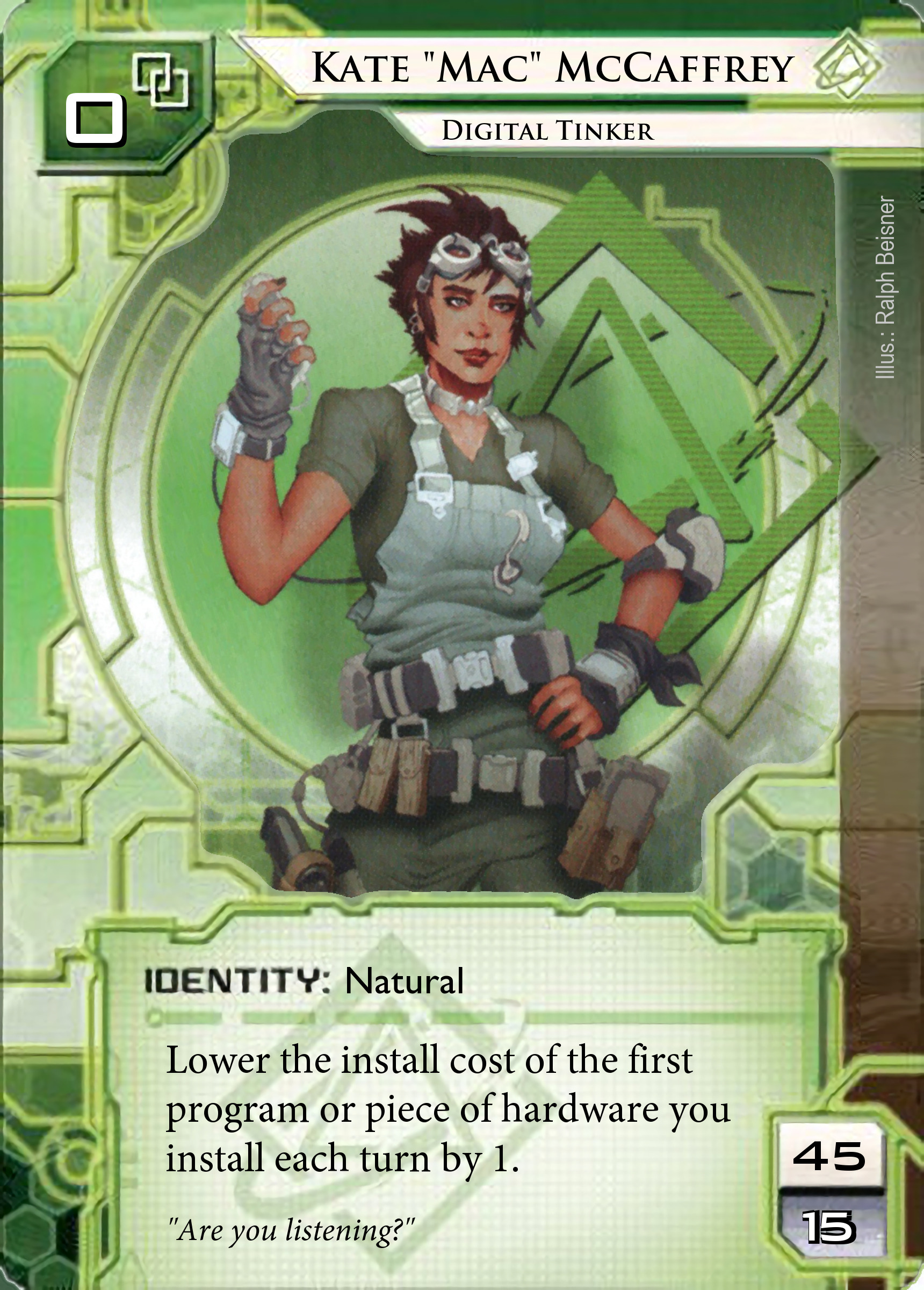 Kate "Mac" McCaffrey: Digital Tinker