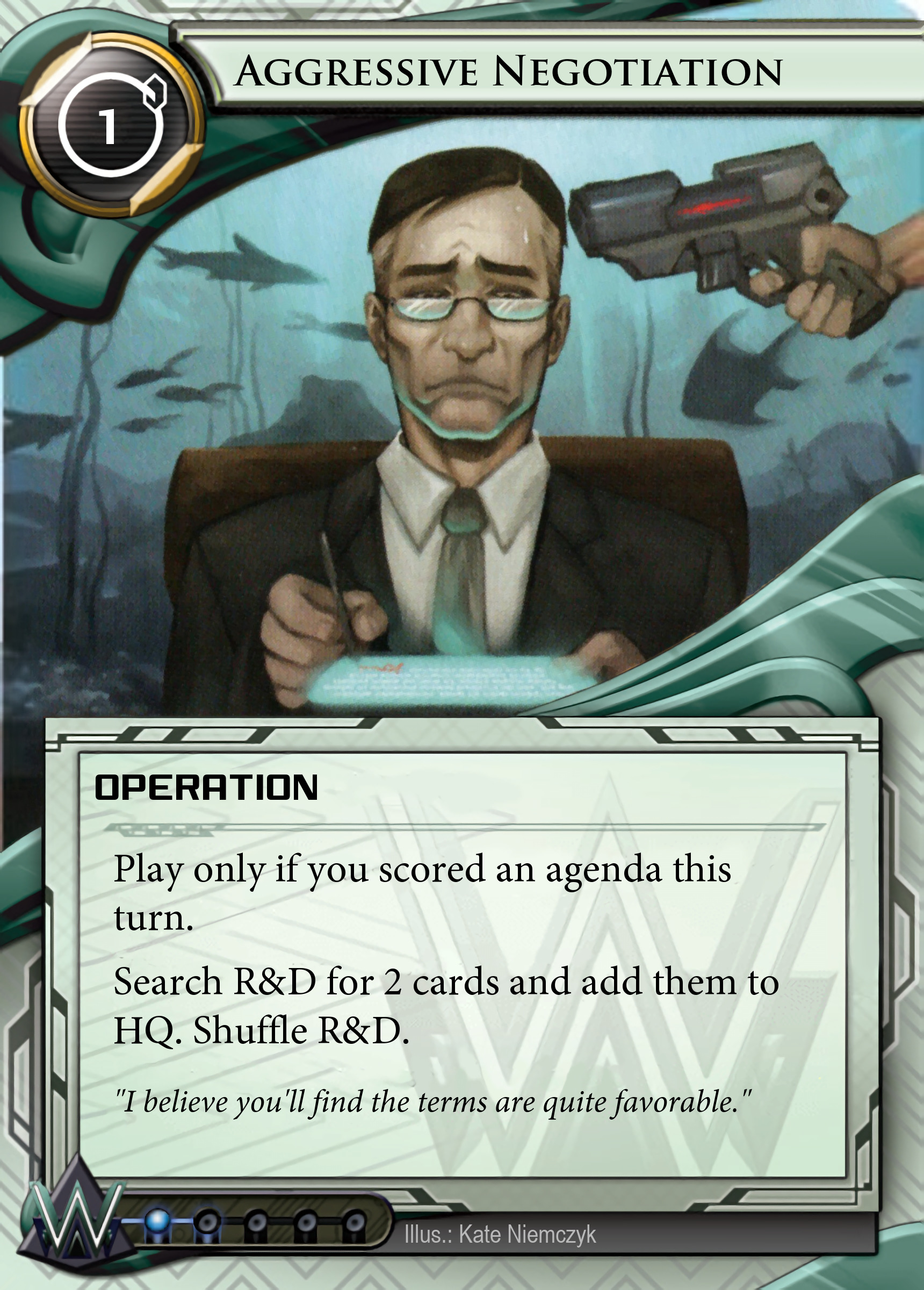 Aggressive Negotiation
