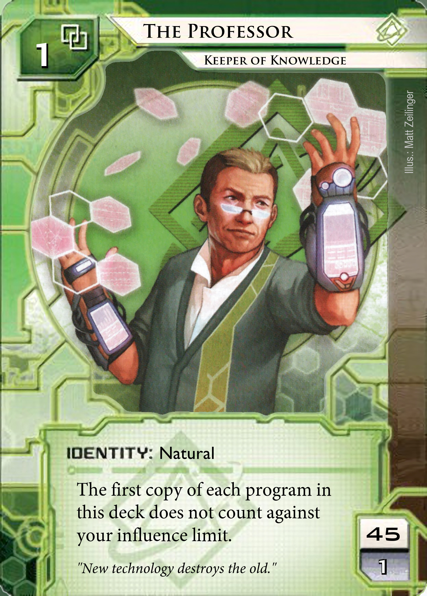 The Professor: Keeper of Knowledge