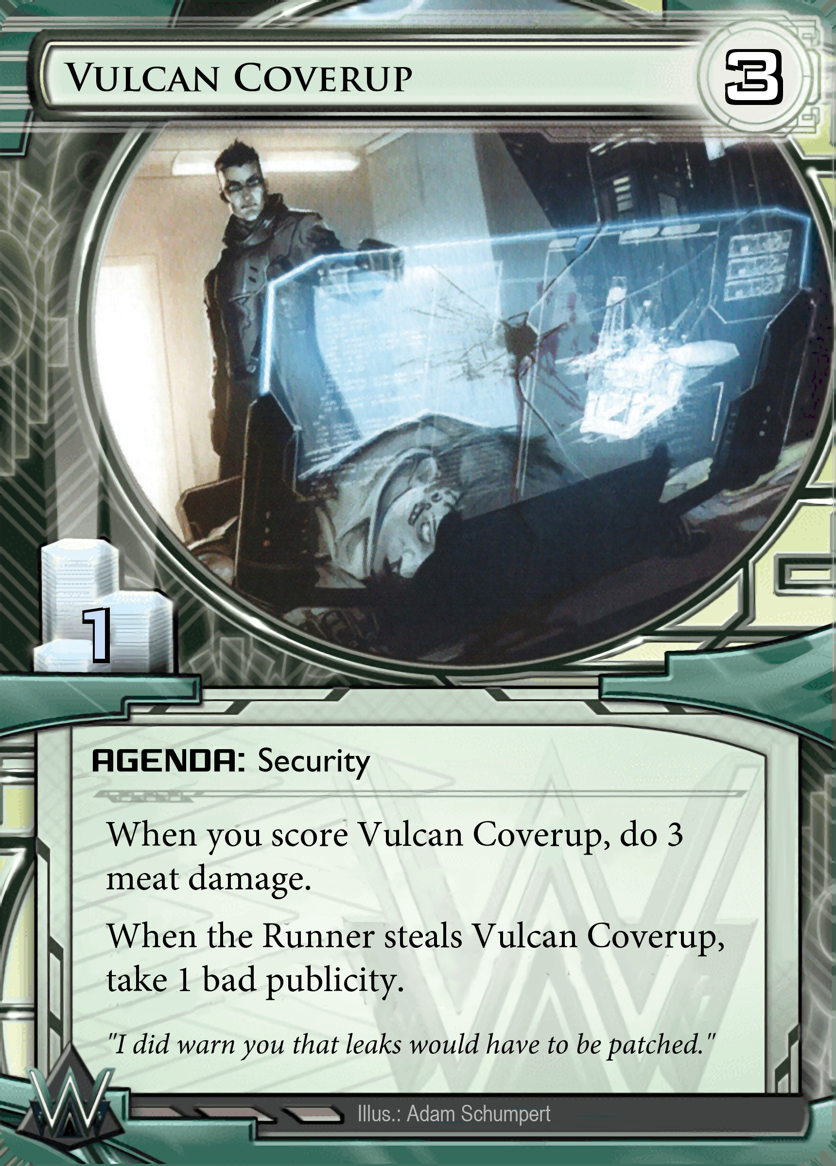 Vulcan Coverup