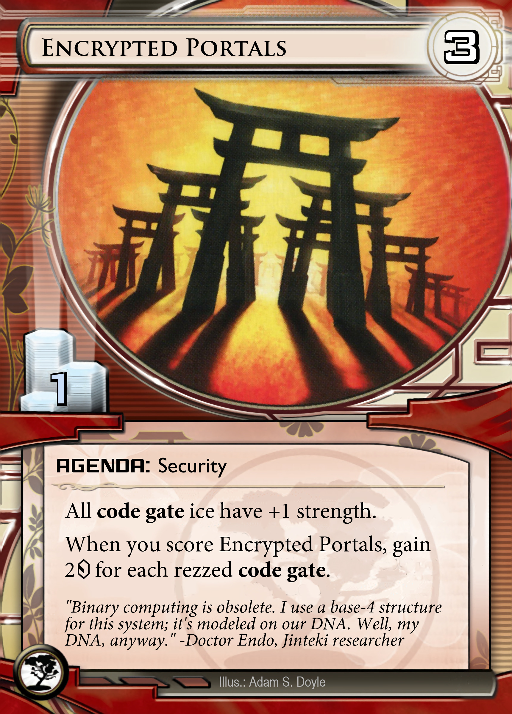 Encrypted Portals