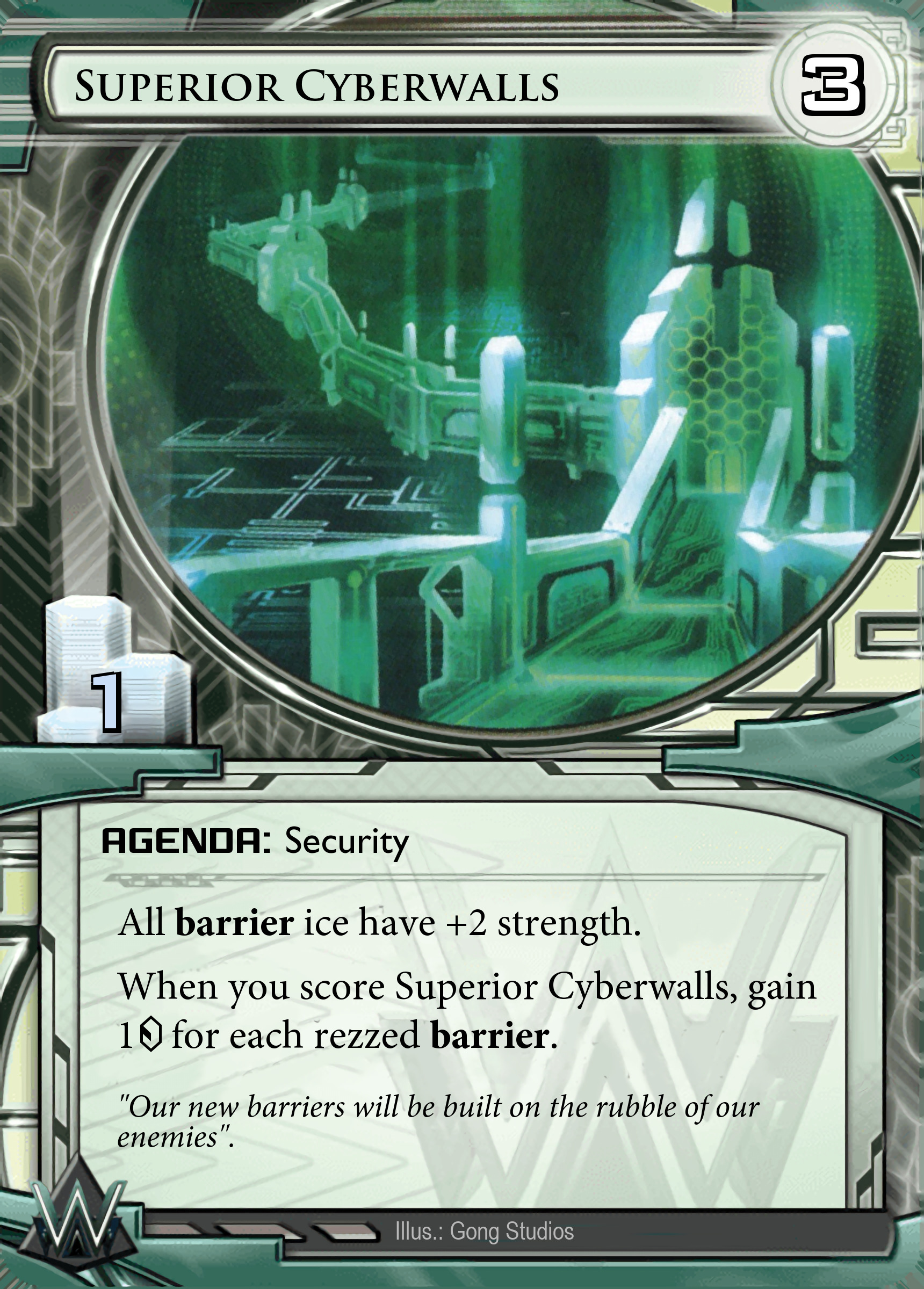 Superior Cyberwalls