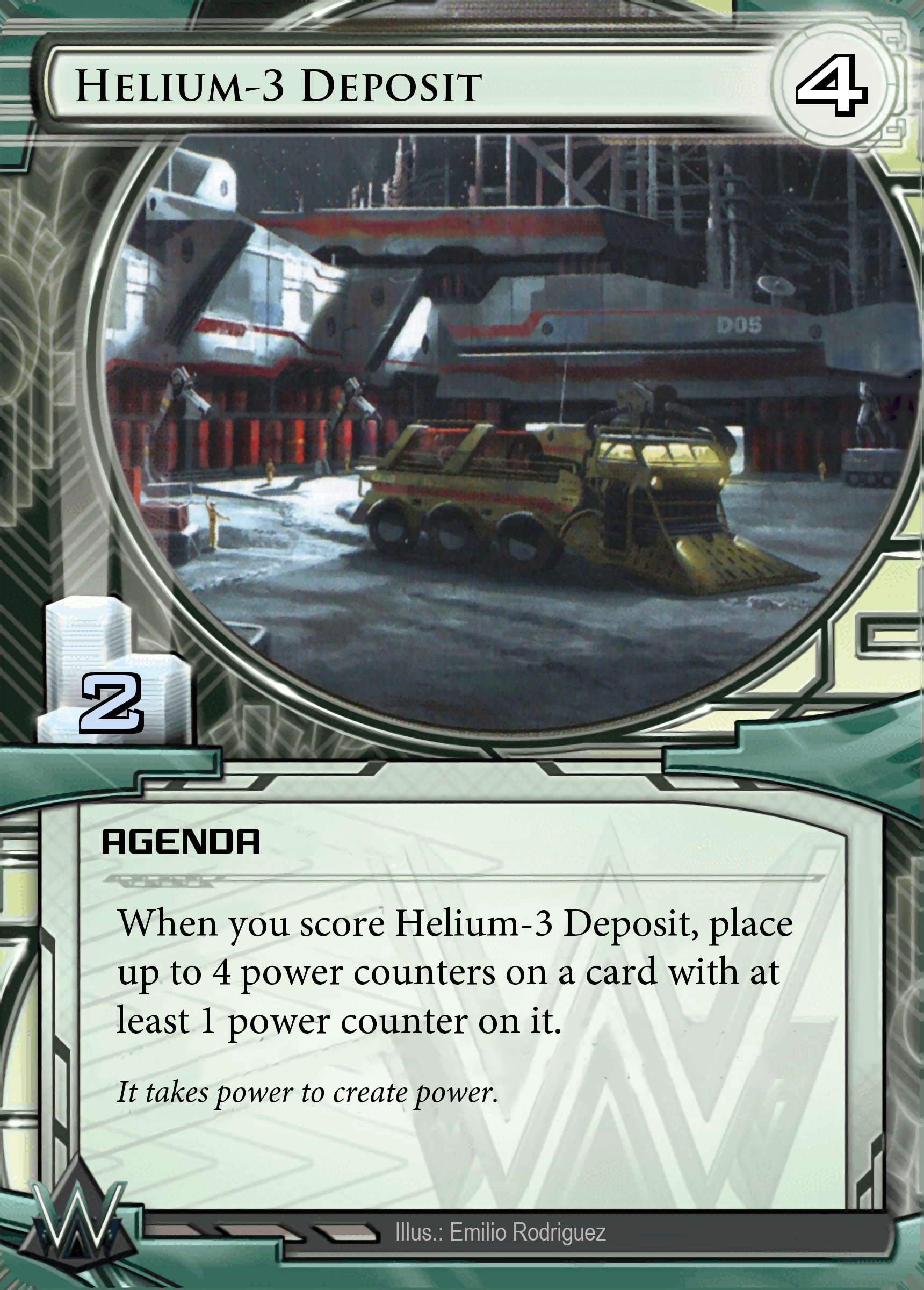 Helium-3 Deposit