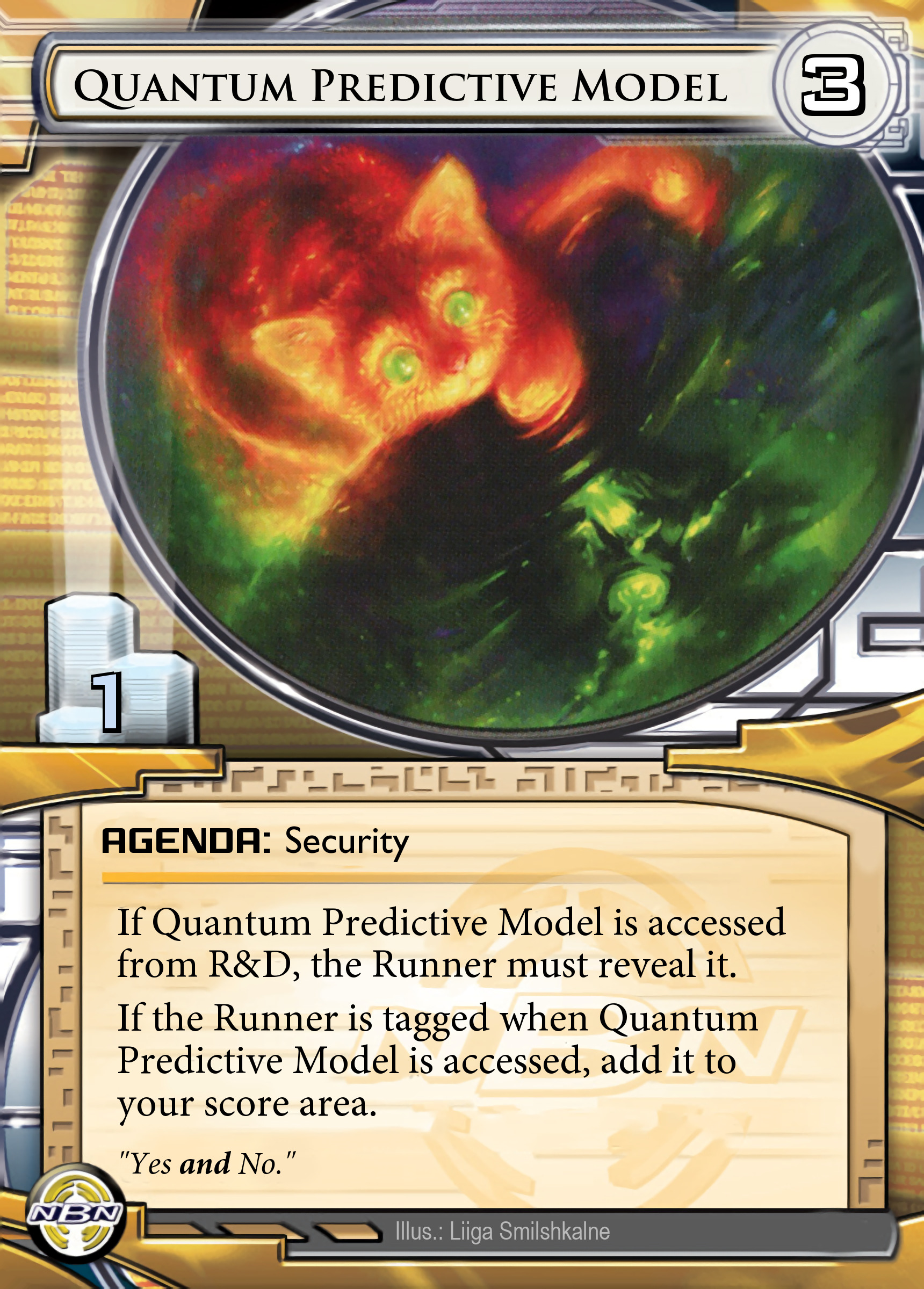 Quantum Predictive Model