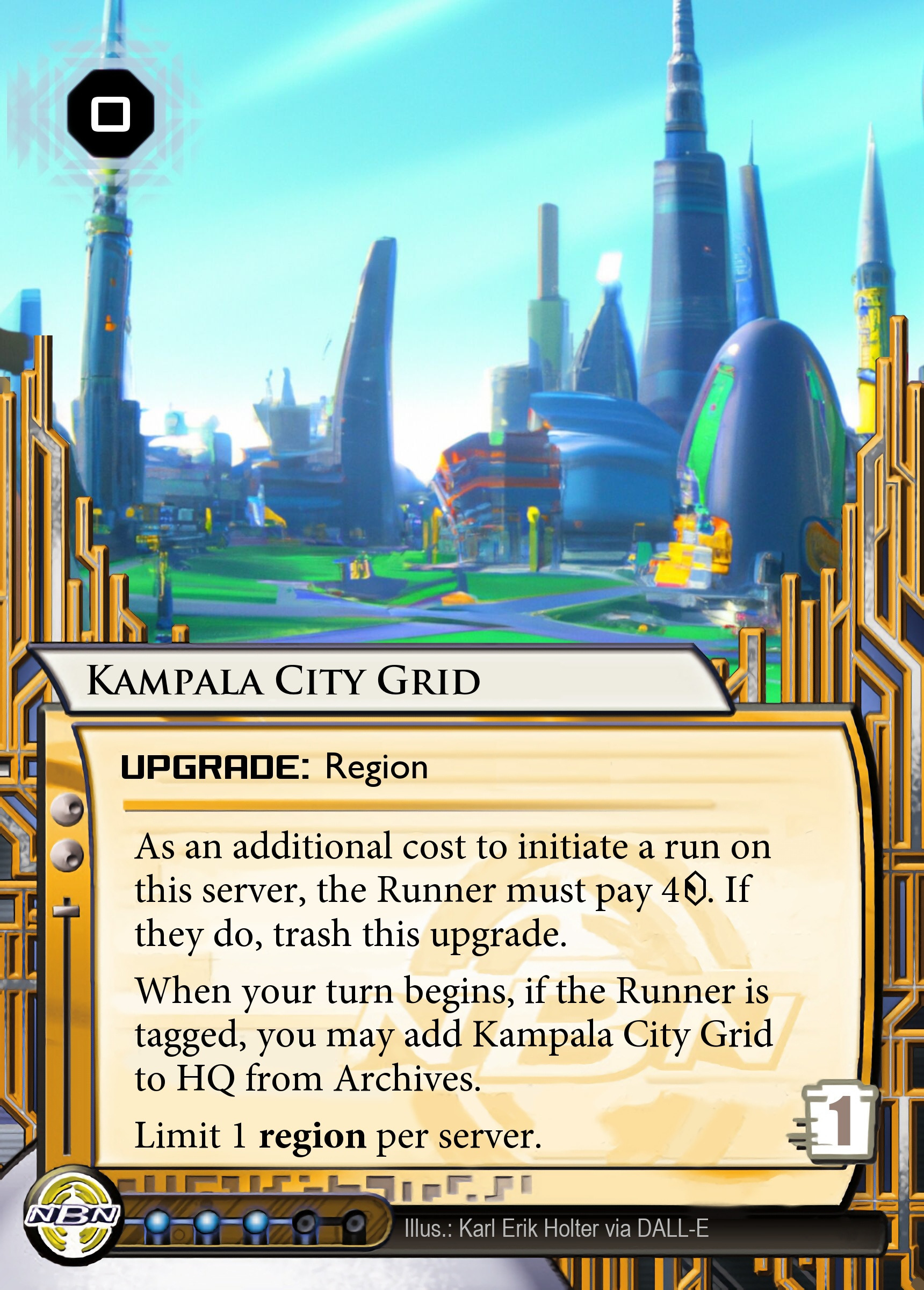 Kampala City Grid