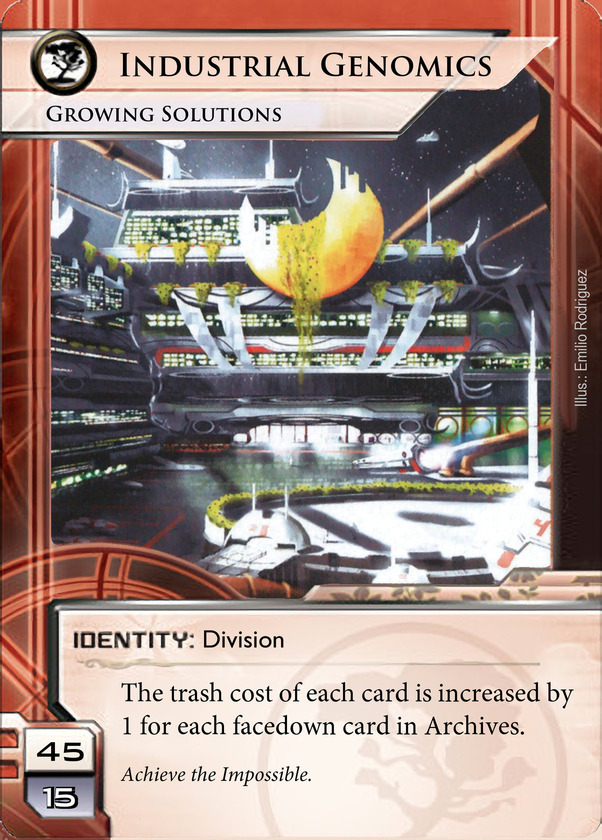 Industrial Genomics: Growing Solutions